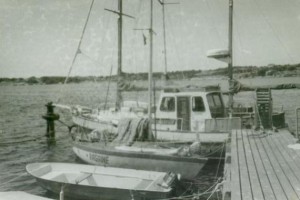 Nedidelė jachta „Ragainė“ buvo viena pirmųjų A.Varno laivų. 002