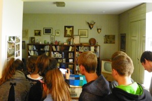 Apžiūrime J.Bobrovskio muziejaus ekspoziciją. 1