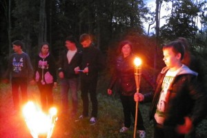 Ugnies sąšauka ant Šereiklaukio piliakalnio. 5
