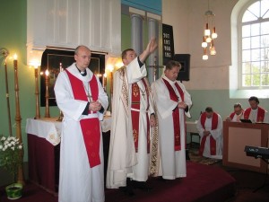 Vyskupo M.Sabučio palaiminimas.